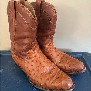 Tecovas Ostritch Cowboy Boots
